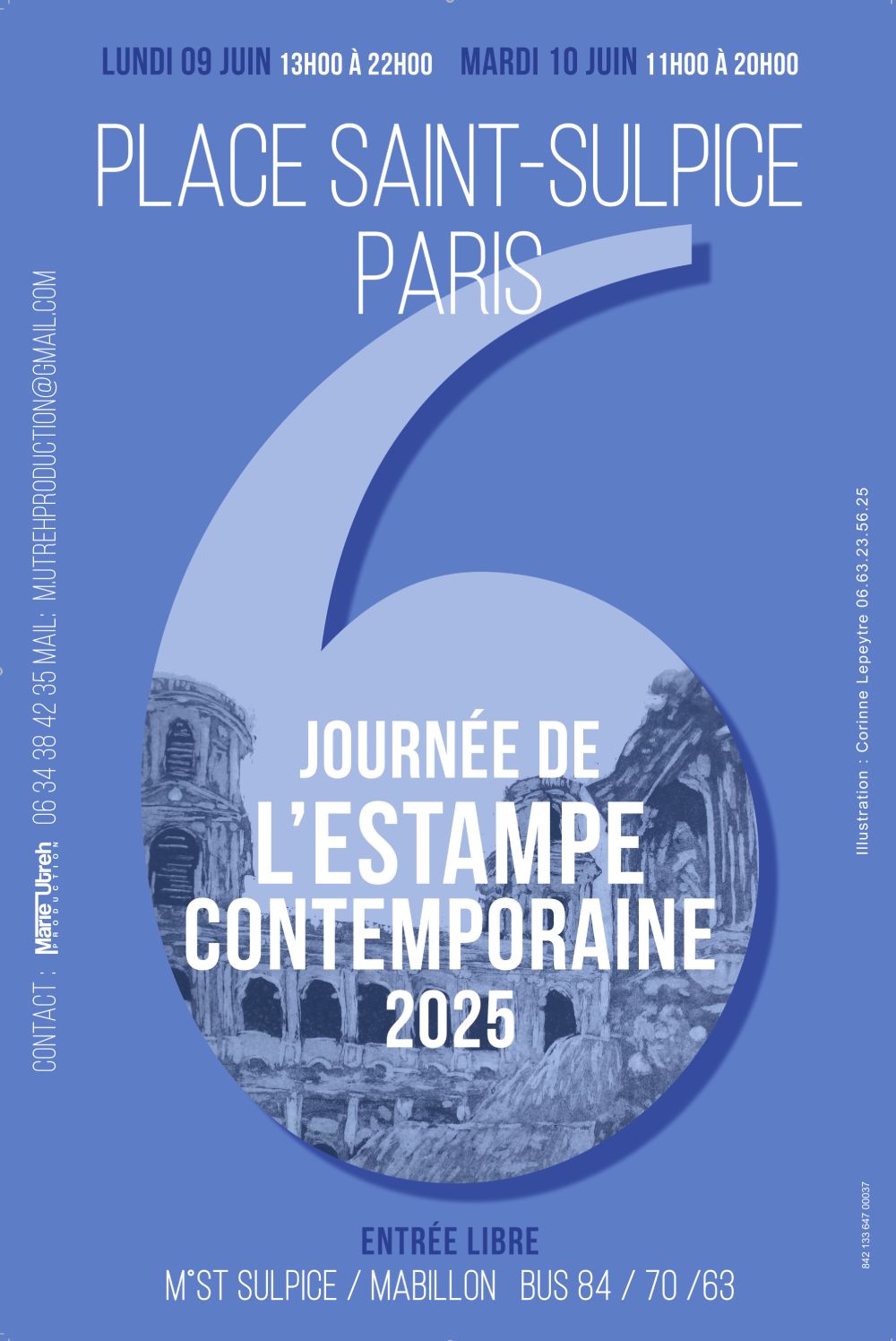 Journées de l'estampe contemporaine 2025 à Paris