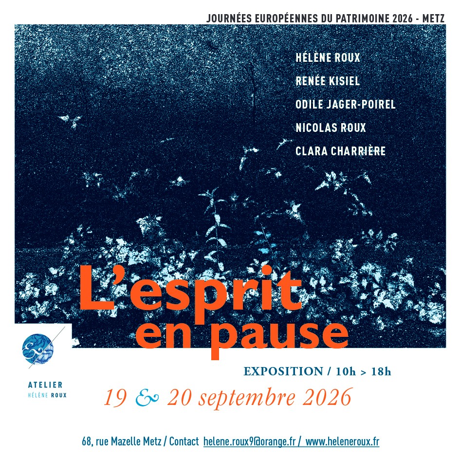 exposition L'esprit en pause - septembre 2026